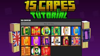 How to get custom capes on PC  15 custom capes [upl. by Yt920]