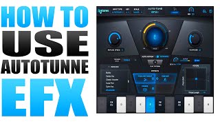 HOW TO ACTUALLY USE AUTOTUNE EFX TUTORIAL FL STUDIO [upl. by Press857]