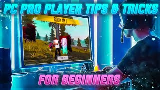 How to play free fire in pc for beginners  Free fire beginners PC tips and tricks  Deadshot gaming [upl. by Gninnahc]