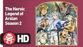 The Heroic Legend of Arslan Season 2  Official Trailer [upl. by Trumann298]