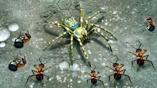 I AM THE SPIDER  Empires of the Undergrowth BETA Gameplay  Ep7 [upl. by Nibor]