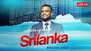 LIVE IN SRILANKA  Pastor Gersson Edinbaro [upl. by Gniy]