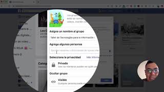 Cómo crear un Grupo en Facebook  Videotutorial [upl. by Romeon]