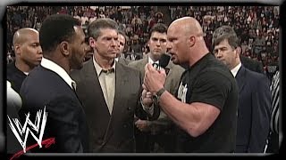 Tyson and Austin brawl on Raw WWE Raw [upl. by Ranita]