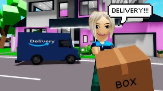 WE BECAME DELIVERY DRIVERS IN BROOKHAVEN [upl. by Ludovick]