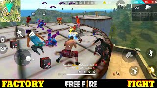 Garena free fire factory king  ff fist fight on factory roof  factory challenge gameplay  video t [upl. by Anirbes588]