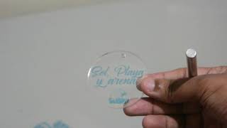 Vinil adhesivo transparente inkjet [upl. by Nylrad]