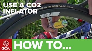 How To Use A CO2 Cartridge To Inflate A Bike Tyre [upl. by Kessiah755]