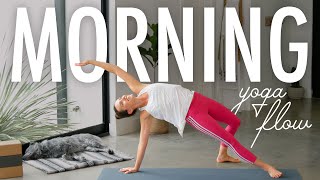 Morning Yoga Flow  20Minute Morning Yoga Practice [upl. by Eilatam]