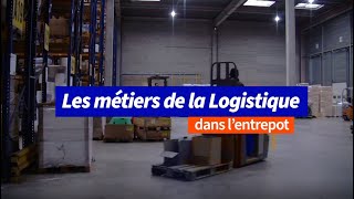 Les métiers de la logistique dans lentrepôt [upl. by Dorolisa]