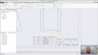 CREO CREATING A BASIC ASSEMBLY DRAWING [upl. by Aelahs]