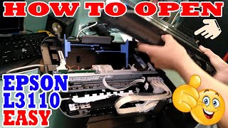 How to Disassemble EPSON L3110 Printer [upl. by Tilney]