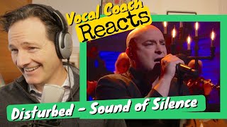 Vocal Coach REACTS  Disturbed Sound Of Silence [upl. by Nylimaj]