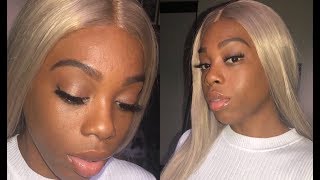 How To Dye A Synthetic Wig Ash Blonde Affordable Amazon Wig [upl. by Ahern]