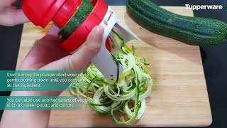 Tupperware Handy Spiralizer [upl. by Ennaxxor]