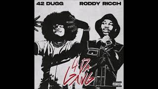 42 Dugg x Roddy Ricch  4 Da Gang Official Instrumental [upl. by Barn]