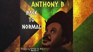 Anthony B amp Massive B  Back To Normal Official Audio [upl. by Acceb895]