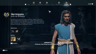 Attika Fort Polemarch Cultist Location Clue  AC Odyssey  Siptan Gaming [upl. by Aitropal]