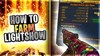 Borderlands 3 │How to FARM The LIGHTSHOW Legendary Review [upl. by Nuahsyd]