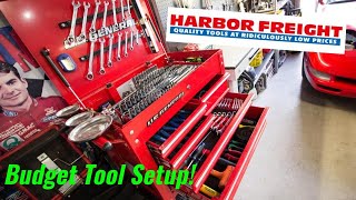 Ultimate Toolbox Organization and Setup  Harbor Freight US General 5 Drawer Tool Cart [upl. by Caritta]