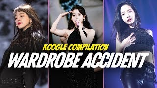 KPop Wardrobe Accidents  KPOP COMPILATION [upl. by Hacceber]