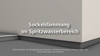 Sockeldämmung  Wärmedämmung  WDVS  FassadendämmungVerarbeitung [upl. by Adrian]