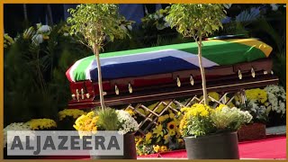 🇿🇦 Winnie Mandela funeral Thousands attend ceremony in Soweto  Al Jazeera English [upl. by Nyrrat]