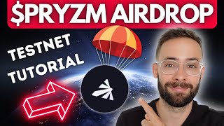 PRYZM Airdrop Guide Testnet Airdrop [upl. by Aicnelev]