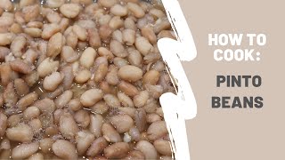 How to Cook Pinto Beans At Home  Homemade Beans [upl. by Audrie381]