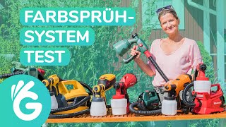 Farbsprühsystem Test – 7 Farbsprühgeräte im Vergleich [upl. by Joacima562]