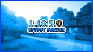 2021 How To Create A 1165 Minecraft Spigot Server [upl. by Adian]