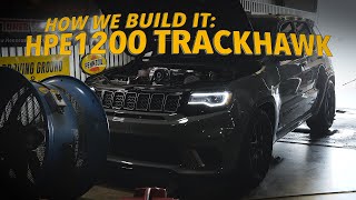 1200 HP Trackhawk Built and Tested by Hennessey Performance [upl. by Abercromby]