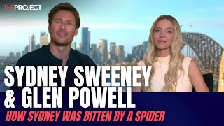 Sydney Sweeney Reveals All About Getting Bitten By A Spider In Australia [upl. by Sontich]