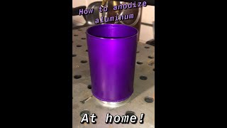 HOW TO Anodize Your Aluminum Parts At Home [upl. by Sage]