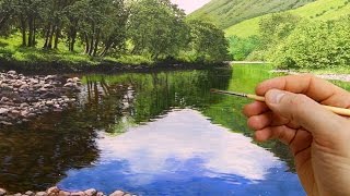 61 How To Paint Water  Oil Painting Tutorial [upl. by Leonore363]