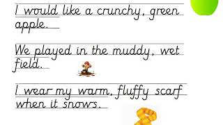 Year 2 Grammar Lesson 5 Expanded Noun Phrases [upl. by Crow]