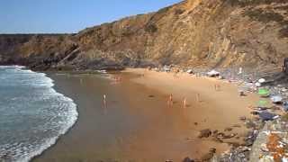 Praia naturista Adegas Odeceixe Algarve [upl. by Thanh]