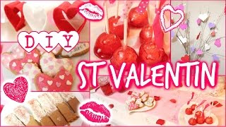 ♡ DIY St Valentin  Snacks amp décoration [upl. by Bilac]