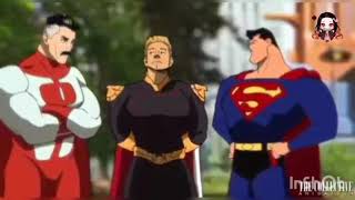 Superman Omniman and Homelander mess up with the wrong guy [upl. by Ronni]