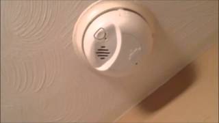 First Alert Smoke Detector going off [upl. by Ocana]