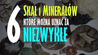 6 skał i minerałów które można uznać za niezwykłe  Ranking Naukowego Bełkotu 15 [upl. by Llertnov]