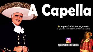 Vicente Fernández  Estos Celos A Capella [upl. by Cynthea]