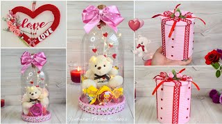 3 Manualidades Para SAN VALENTIN  Diy ValentineS Day  Decoraciones para el 14 de febrero [upl. by Durkin942]