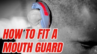 How To Mold A Mouth Guard [upl. by Niatsirt49]