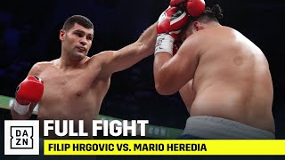 FULL FIGHT  Filip Hrgovic vs Mario Heredia [upl. by Einreb]