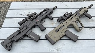 Springfield Hellion vs IWI X95 Tavor [upl. by Nolla]