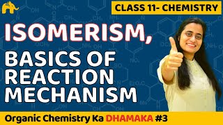 Organic Chemistry Class 11  Isomerism  Reaction Mechanism  CBSE NEET JEE [upl. by Yelsew]