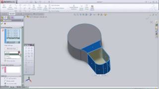 9 SolidWorks Surface Tutorial Filled Surface [upl. by Laeira571]