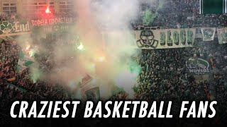 CRAZIEST EUROPEAN BASKETBALL ATMOSPHERES [upl. by Lacagnia]