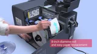 Epson ColorWorks C7510G Label Printer [upl. by Eirrej]